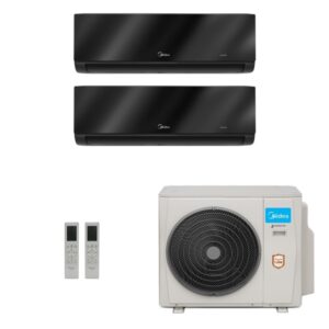 Ar-Condicionado Multi Split Inverter Midea 42.000 (1x Evap HW 18.000 + 1x Evap HW 24.000) Quente/Frio 220V