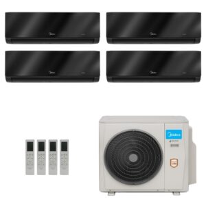 Ar-Condicionado Multi Split Inverter Midea 42.000 (1x Evap HW 9.000 + 1x Evap HW 12.000 + 2x Evap HW 18.000) Quente/Frio 220V